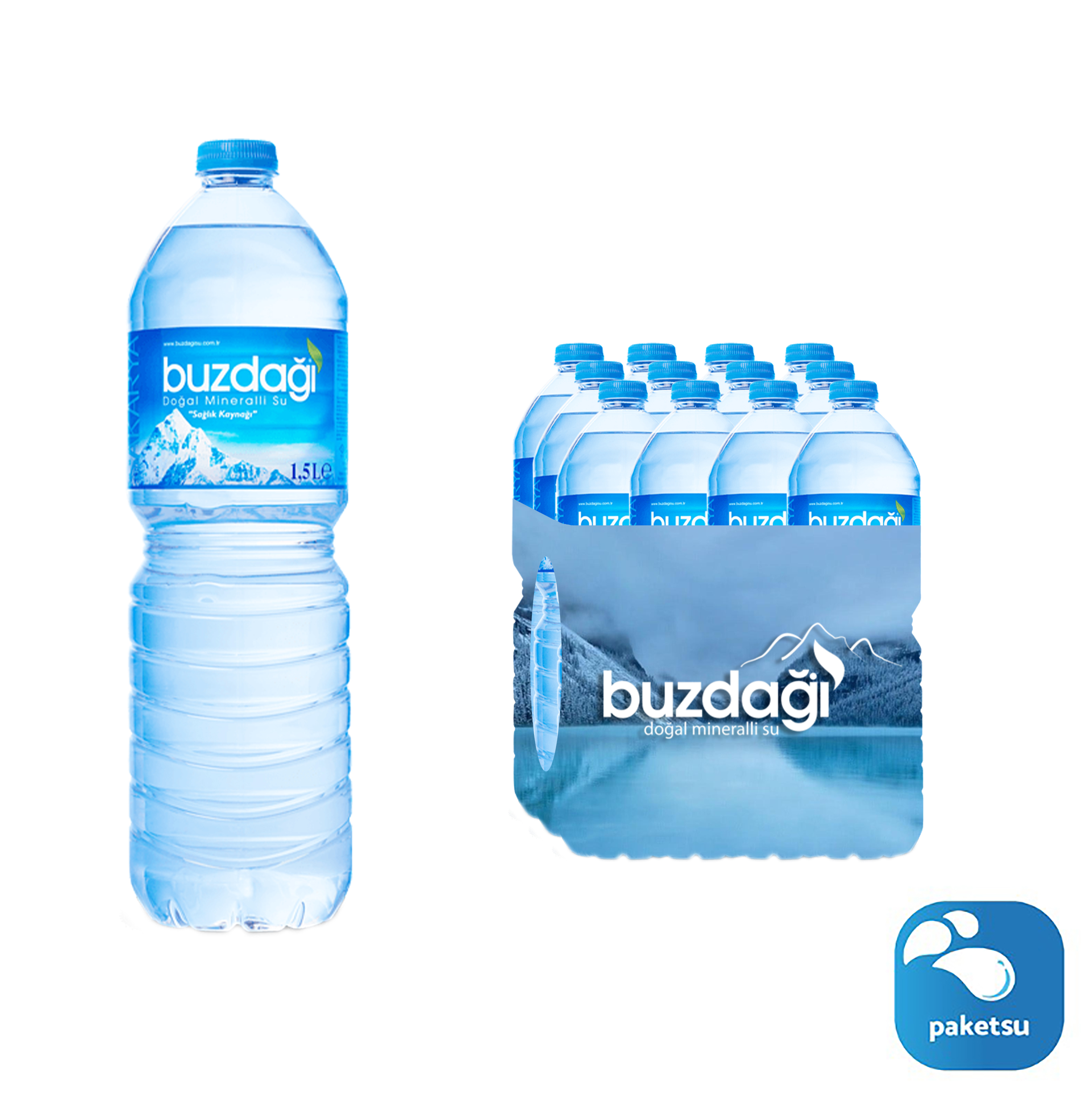 Buzdağı Buzdağı 1,5 lt Pet Şişe