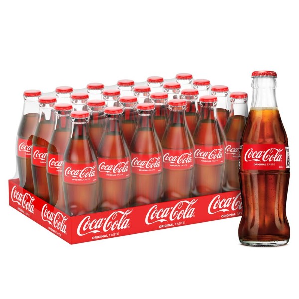 Gazlı İçecekler Coca Cola Cam Şişe 200 ml