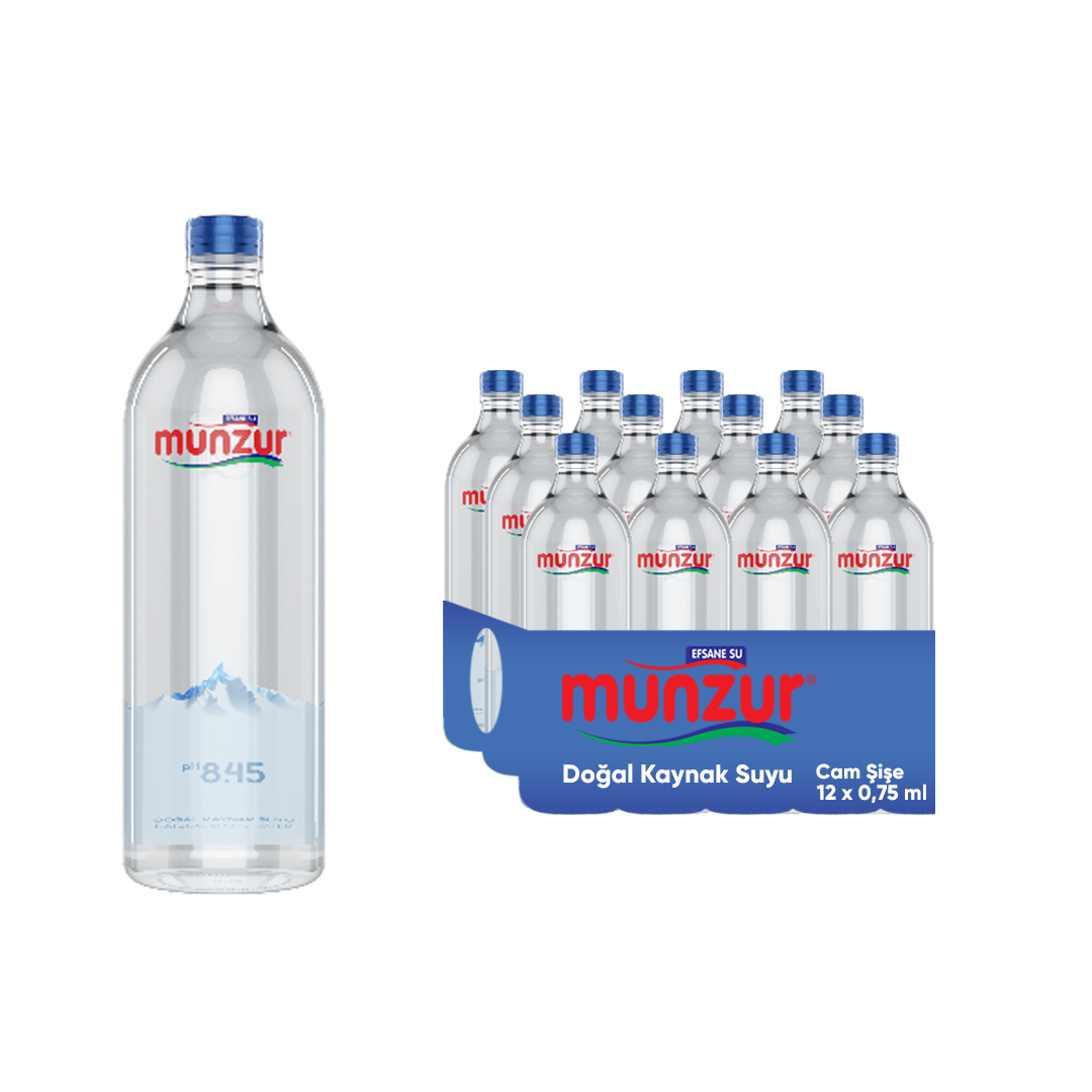 Munzur Su Munzur Cam Şişe 24 x 0,750 ml
