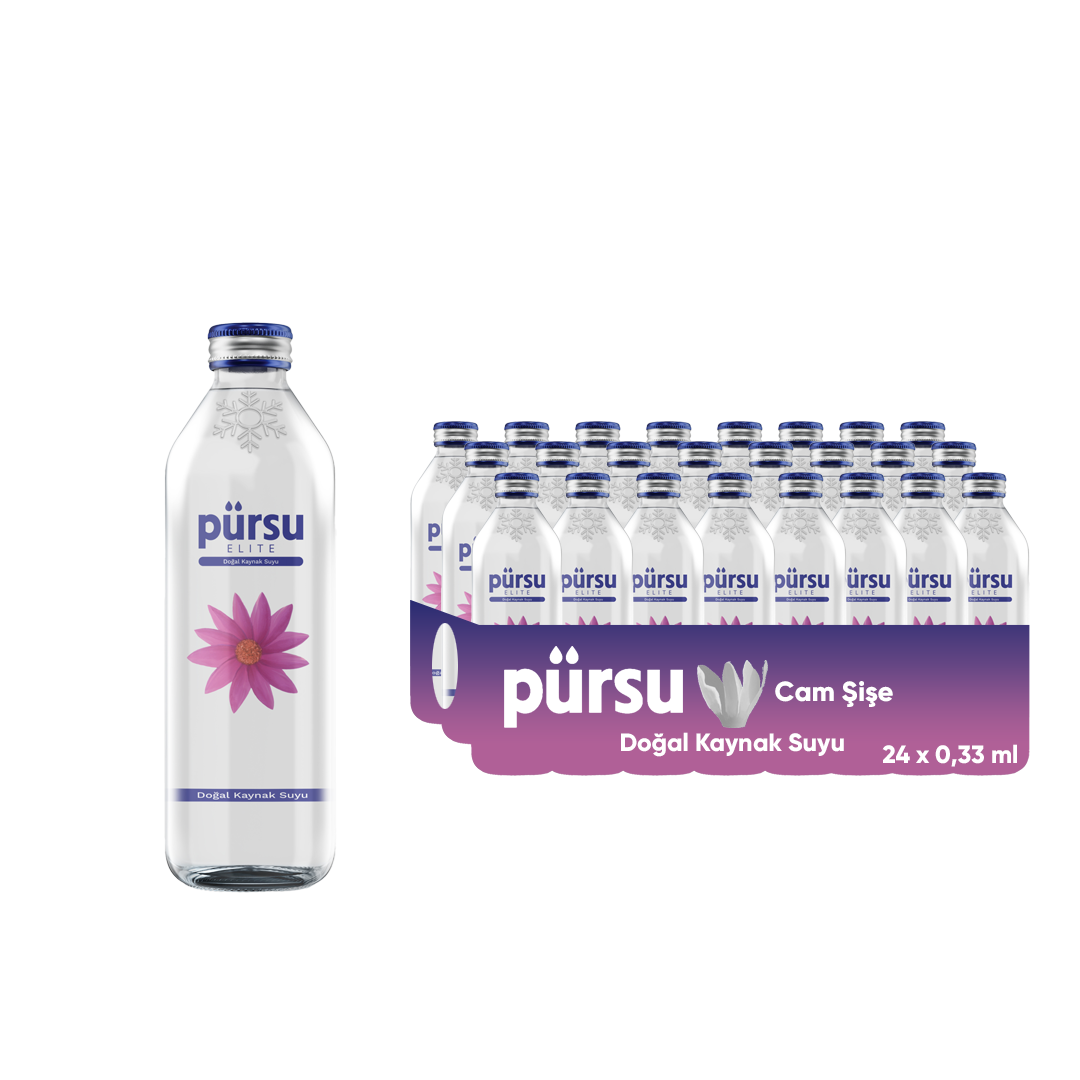 Pürsu Pürsu 330 ml Cam Şişe